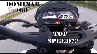 Dominar 400 Top Speed | Yamuna Expressway Run