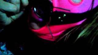 Scary hOT pink bondage Mask kshady