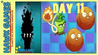 Plants vs Zombies 2 African Continent Day 11 (Locked and Loaded)