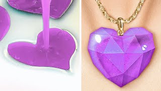 ADORABLE DIY JEWELRIES || Epoxy Resin, Polymer Clay, Glue Gun