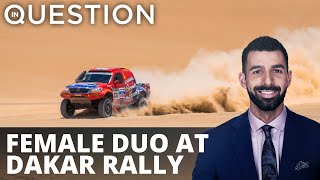 First ever female duo set to race grueling Dakar Rally