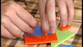Мастер-класс "Фигурки из мочалок"