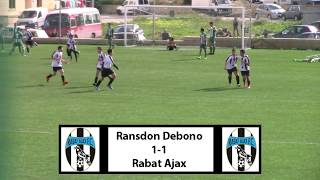 15s Section D - Rabat Ajax vs Xghajra Tornadoes - 2018