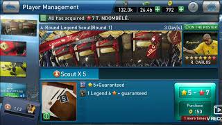Scout Legend 4 round Pes Club Manager PESCM RONALDINHO!!!