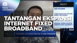 Kondisi Geografis RI, Tantangan Ekspansi Internet Fixed Broadband
