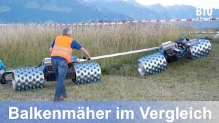 Balkenmäher: Rapid, Aebi, Enorossi, Gaspardo, Brielmaier und Wepfer (Juni 2015)