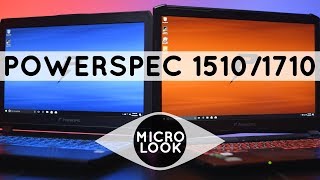 PowerSpec 1510 & 1710 Gaming Laptops