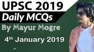 UPSC 2019 Preparation – 4 January 2019 Daily Current Affairs for UPSC / IAS 2019