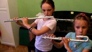 Summer Flute Duet. "Летний" дуэт флейт.