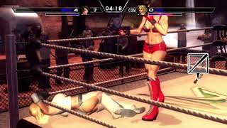 Rumble Roses XX Dixie Clemets ryona I