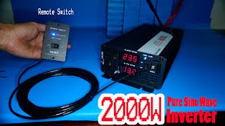 Review Pure Sine Wave Inverter 2000W