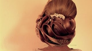 LEYLA-HAIR and BEAUTY# FRISEURSALON BIELEFELD#Hochsteckfrisuren Hochzeit TEIL 3 # Eventstyling