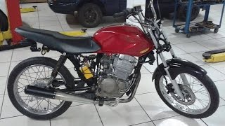 CG 150 com motor de twister (250cc) #Guga