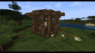 Как построить беседку в майнкрафте (minecraft) - туториал