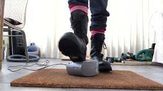 Matterhorn steel toe boots versus alarm clock
