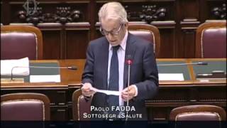 Risposta del sottosegretario Fadda all'interpellanza urgente sui canili lagher della Puglia