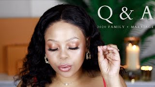 2020 Marriage And Kids Q&A | How Do I Deal With Cheating