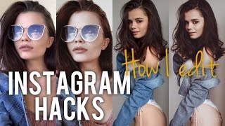 INSTAGRAM HACKS Jak przerabiam swoje zdjęcia?