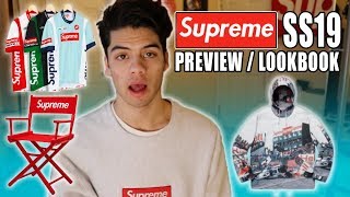 SUPREME SS19 LOOKBOOK & PREVIEW - Uncut Reaction