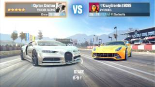 CSR Racing 2 Bugatti Chiron in LIVE RACES