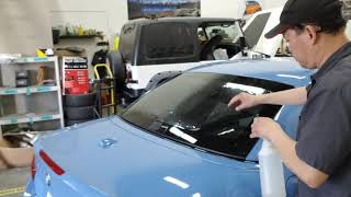 TINTING BACK WINDOW FOR BMW M4 CONVERTIBLE 2019