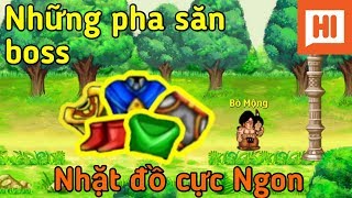 Hi Ngọc Rồng - Tổng hợp những pha săn boss nhặt đồ cực ngon