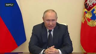 REFEED: Putin holds meeting with permanent members of Security Council