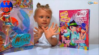 ✔ Кукла Винкс – Фея Блум и журнал с наклейками от Ярославы / Winx club Bloom  from Yaroslava ✔