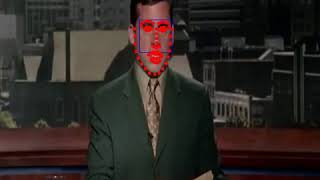 Face landmark detection OpenCV.