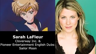 Haruka (Amara) Ten'oh/Sailor Uranus English & Japanese Voice Comparison