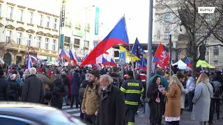 Czech Republic: Thousands march through Prague against compulsory vaccination