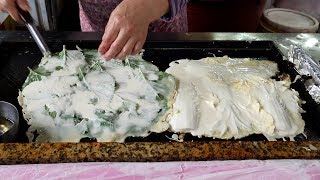 2,500원짜리 다양한 야채전 korean traditional pan fried delicacies / korean street food