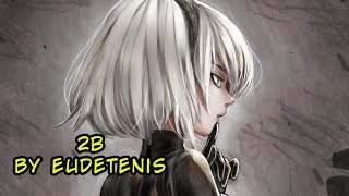 EUDETENIS Speed Paint - 2B(NieR:Automata)