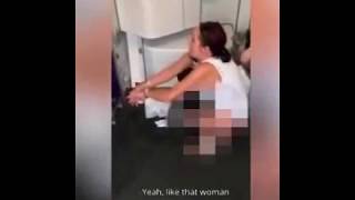 Woman Pees On Floor Of Aeroplane In Front Of Shocked Passengers