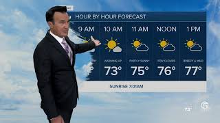 Saturday 11pm weathercast