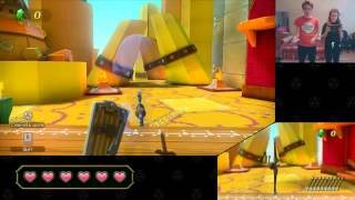Я, НАСТЯ И МОГУЧИЙ ТРИФОРС Nintendo Land Wii U