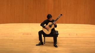 Conor Padmanabhan performing Tango en Skai by Roland Dyens at SF Conservatory of Music 10sep16