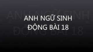 anh ngữ sinh động bài 18 (New Dynamic English bài 18)
