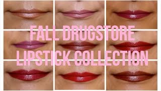 Fall Drugstore Lipsticks | Giveaway Announcement - 가을 립스틱 | 이벤트 예고