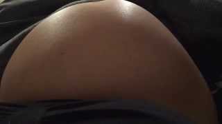 Our baby boy kicking at 37 weeks of pregnancy.