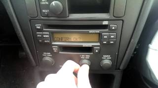 Hu-605 Hidden Menu (Volvo V40)