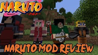 NARUTO MOD FOR 1.12.2 MINECRAFT?! || Minecraft Naruto Mod Review