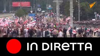 Le proteste antigovernative proseguono in Bielorussia
