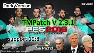 PES 2018 MOBILE PATCHE REAL MADRID VIRSION 2.3.1 
100%