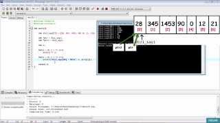 Kolay C Programlama Dersleri 15 - Pointer (Dizi İlişkisi)