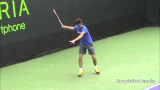 Gilles Simon Forehands in Slow Motion