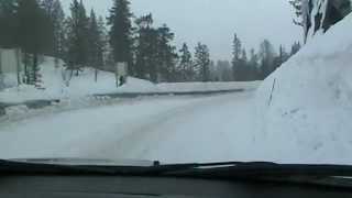 Kolonnekjøring Haukeli - Hovden