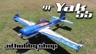 3DHS 60cc Yak 55 Electric - Motrolfly 5335 - 12s - Maiden Flight