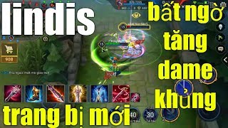 Liên Quân Mobile _ Cường Hóa Trang Bị Bất Ngờ Tăng Max Sức Mạnh Cho Lindis | Xạ Thủ Cực Mạnh Mùa 5