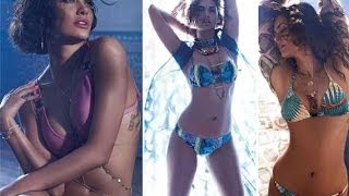 Esha Gupta's bikini photoshoot  for ELLE : Hot,Sexy and Sensuous picutres